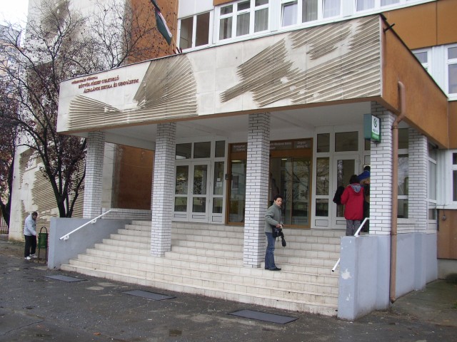 Gyakorló általános Iskola épület 1982
